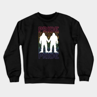 Pride Bigfoot Pair Crewneck Sweatshirt